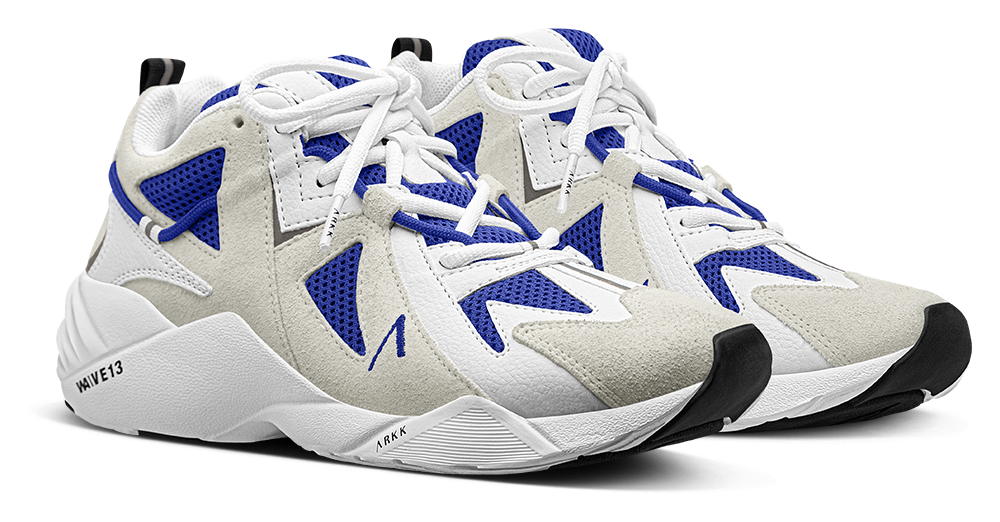 ARKK Collection Tuzon Suede W13 | White Dazzling Blue | Women Tuzon